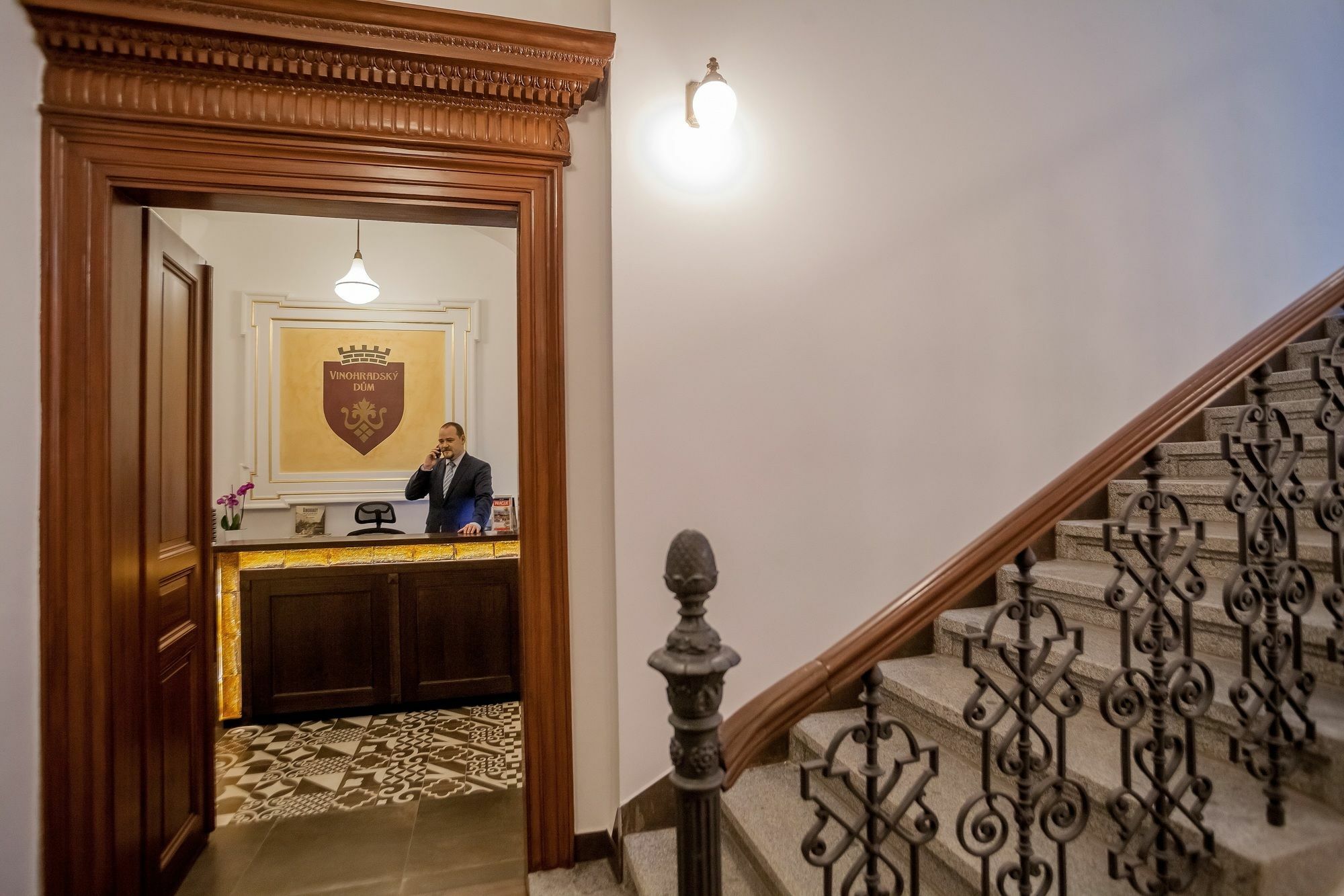 Aparthotel Vinohradsky dum Praha Exteriér fotografie
